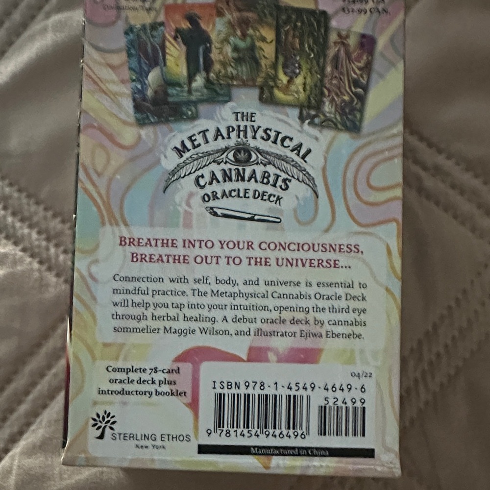 The Metaphysical Cannabis Oracle Deck - Picture 2 of 6